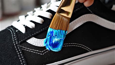 Customizing Vans 👟🎨 For My High School Teacher Youtube