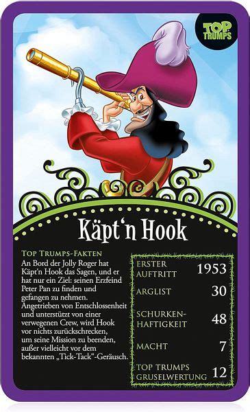 Winning Moves Top Trumps Disney B Sewichte Trumpfspiel Quiz