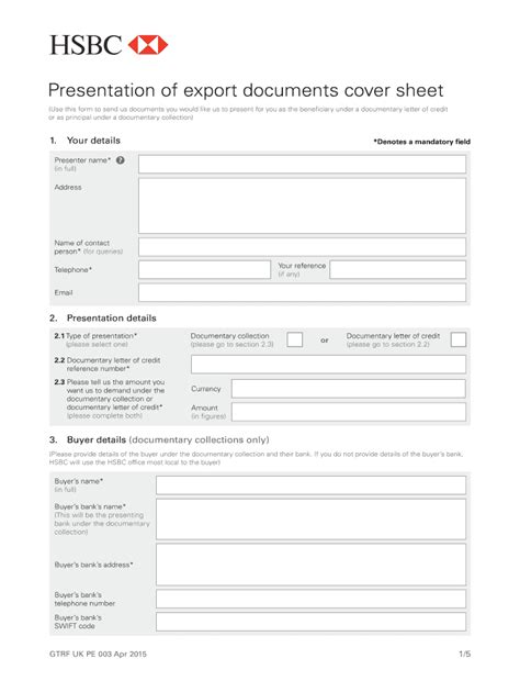 Hsbc Full Form Fill Out And Sign Online Dochub