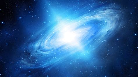 Blue Galaxy Wallpaper