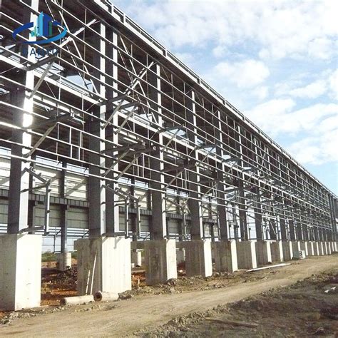 Prefab Industrial Steel Structure Frame Warehouse Insulated Workshop