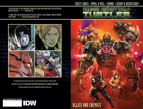 Teenage Mutant Ninja Turtles Allies And Enemies Tpb Idw Publishing