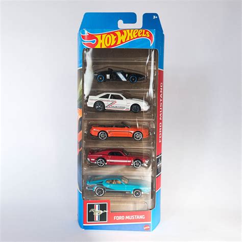 Hot Wheels Ford Mustang Five Pack Coleção Estrondosa De Lendas Do Mustang Etsy