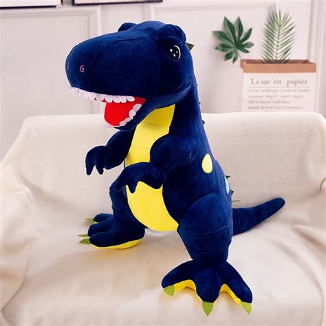 ของเล่นตุ๊กตา New Dinosaur Plush Toy Cartoon Tyrannosaurus Cute Stuffed