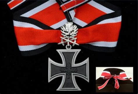 Repro German Knights Cross Of Iron Cross With Oak Leaves Swords