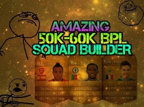 AMAZING 50K 60K FIFA 14 SQUAD BUILDER FT ETO NASRI AND MORE YouTube