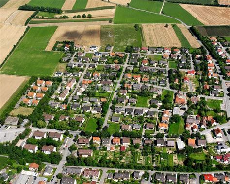 Gemmingen Von Oben Wohngebiet Mischbebauung Der Mehr Und