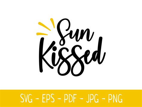 Sun Kissed Svg Graphic By Hey Kancil · Creative Fabrica