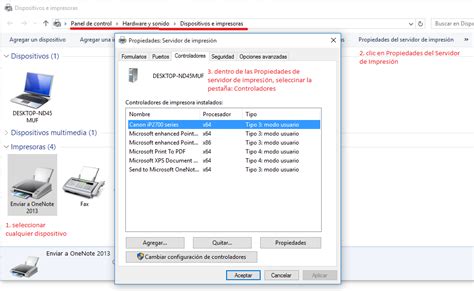 Desinstalar Manualmente El Controlador De Una Impresora En Windows