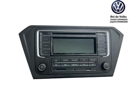 Rádio original VW do Gol Voyage e Saveiro G7 e G8 2017 2023 Carros