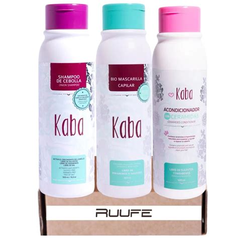 Shampoo De Cebolla Kaba 3 Pack Kaba Shampoo De Cebolla Bio Mascarilla