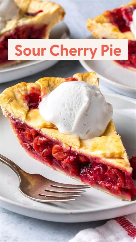 Elegant Sour Cherry Pie