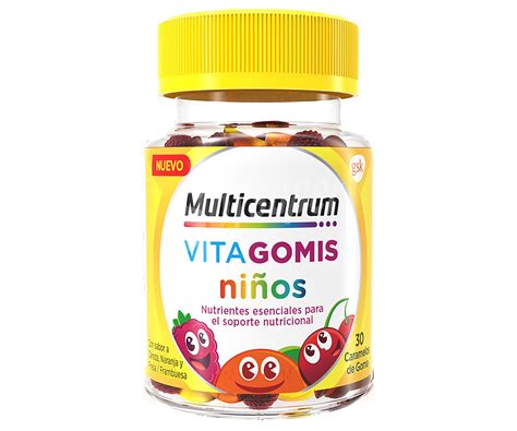 Multicentrum Vitagomis Ni Os Complemento Alimenticio Multivitam Nico