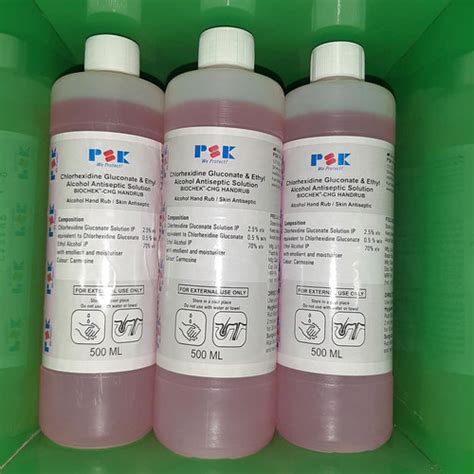 Cleanbac Chlorhexidine Gluconate And Ethanol Antiseptic Solution L