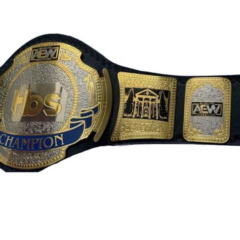 AEW TBS DYNAMITE WRESTLING CHAMPIONSHIP BELT