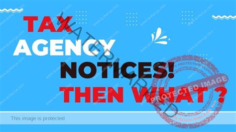 What Is An Agency Notice For Tax Assessments