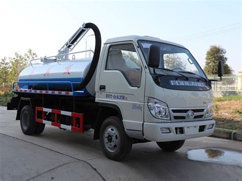 Foton Mini X M Vacuum Sewage Fecal Suction Tank Truck China Foton