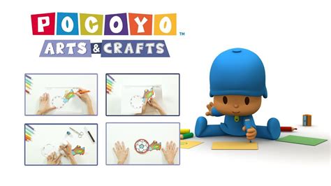 Pocoyo Arts Crafts El Bal N M Gico F Tbol Con Pocoy Youtube