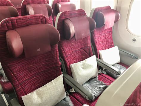 Qatar Airways Premium Economy Class Seats | Elcho Table