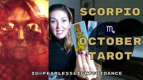 Scorpio October 2019 Tarot~release To Renew Scorpio Octobertarot