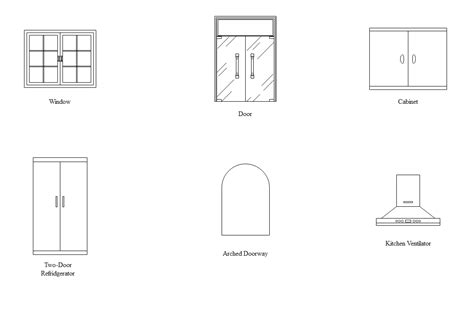 Elevation Drawing Symbols