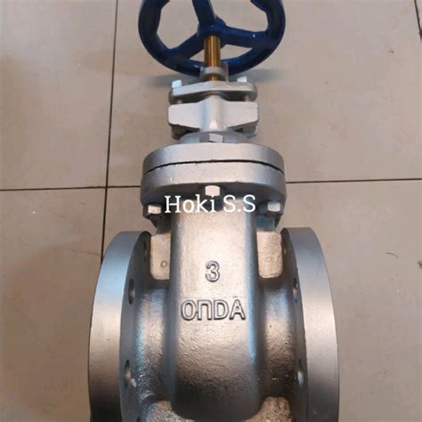 Jual Gate Valve Onda Cast Iron Jis K Flange Inch Dn Jakarta