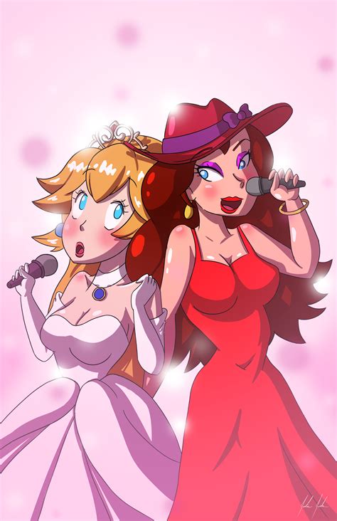 Mario Pauline And Peach