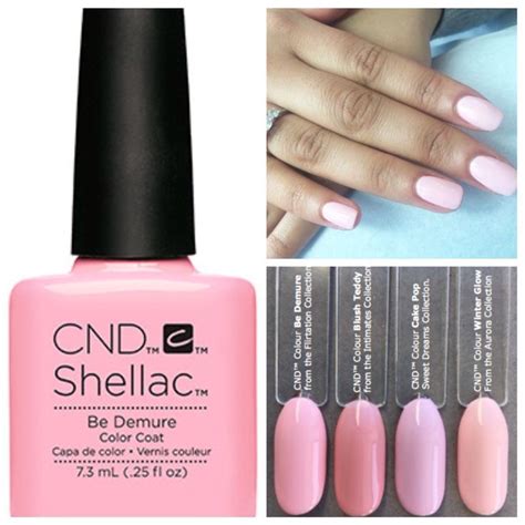 Shellac Nail Colors Cnd Shellac Nails Shellac Nails