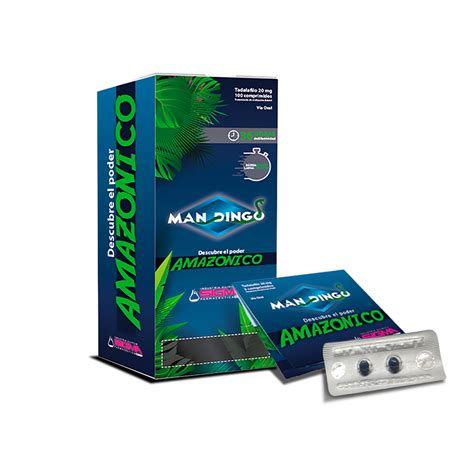 MANDINGO 20 mg x 100 comprimidos - Farmacias Telchi