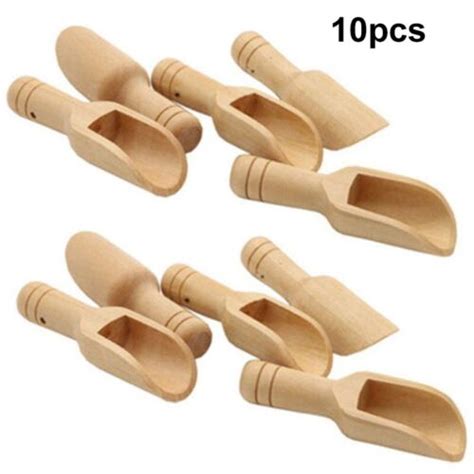 Petites Petites Cuill Res Soupe En Bois Pi Ces Pour Condiments De