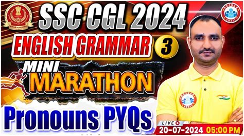 SSC CGL English Grammar Marathon 3 SSC CGL 2024 SSC CGL English By