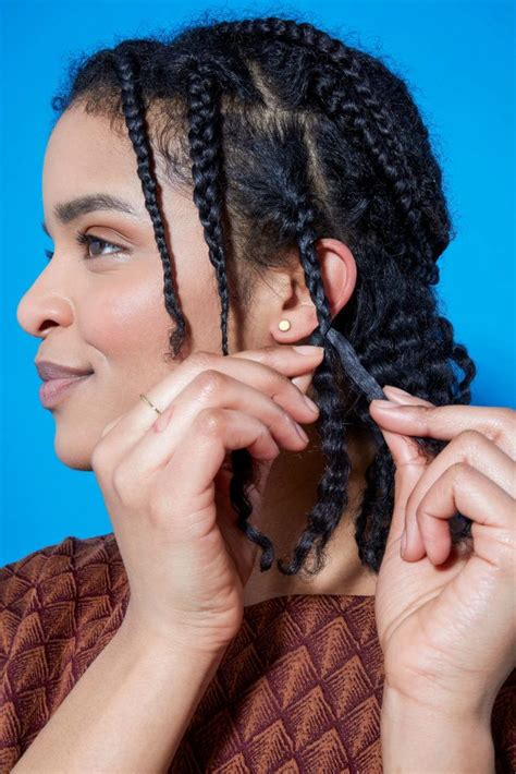 Braid Out On Natural Hair