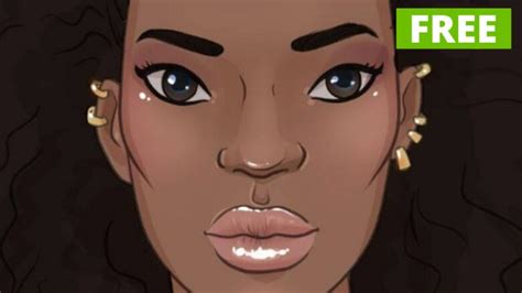 How To Draw Black Man Lips | Lipstutorial.org