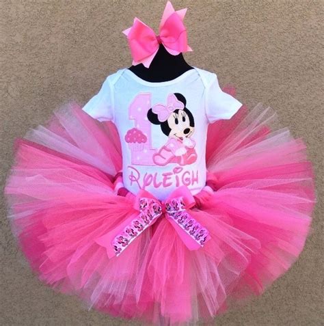 Tutu De Minnie Vestido Minnie Conjuntos Minnie Bs En