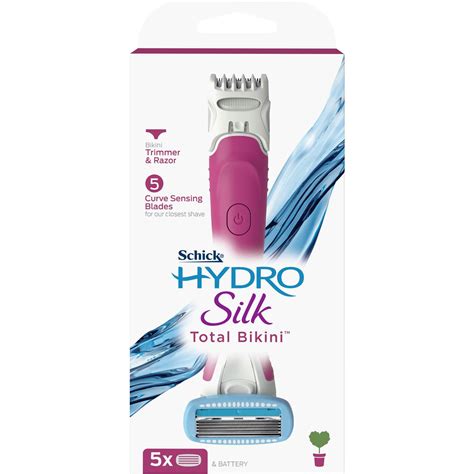 Schick Hydro Silk Trimstyle Razor With Cartridges Each Woolworths