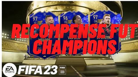 Fifa Recompense Fut Champions Pack Opening Toty Youtube