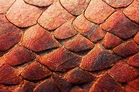 Premium Photo Realistic Dragon Scale Texture Background D Illustration