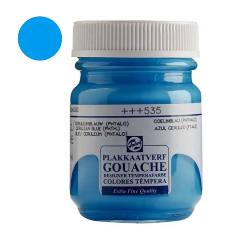 Farba Gouache Extra Fine Talens 50 Ml 535 Cerulean Blue Storm Sklep