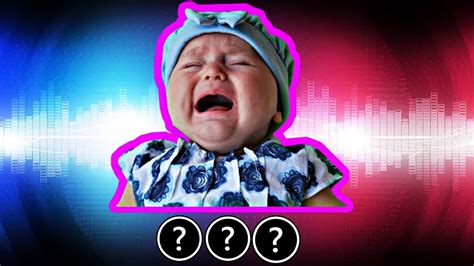 Baby Crying Sound Variations In 60 Seconds YouTube