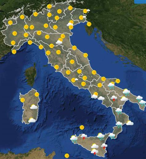 Meteo Domani Previsioni Del Tempo Marted Luglio In Italia