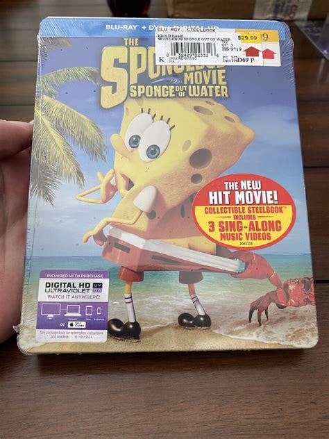 The Spongebob Squarepants Movie Blu Ray