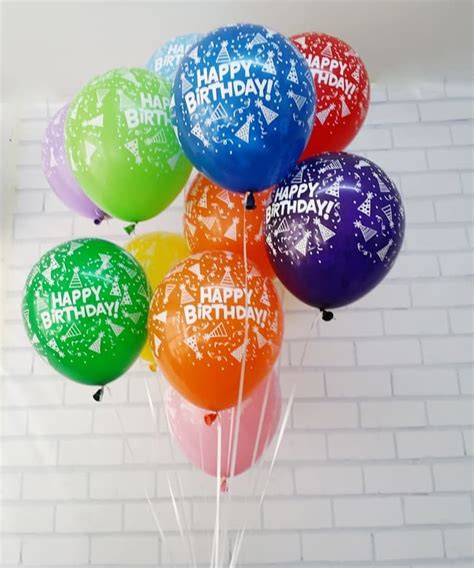 Balon Latex Motif Happy Birthday Tebal 30 Pcs Balon Ulang Tahun