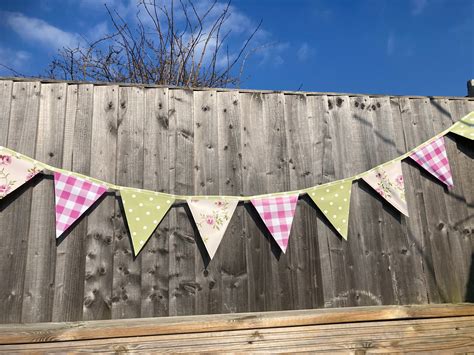 Oilcloth Buntingoutdoor Bunting Garden Buntingwaterproof Etsy Uk