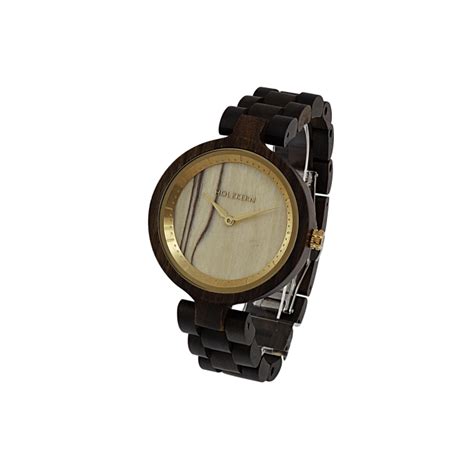 Edelweiss Leadwood Esche Uhr Holz Holz Armbanduhr Holz Und Stein