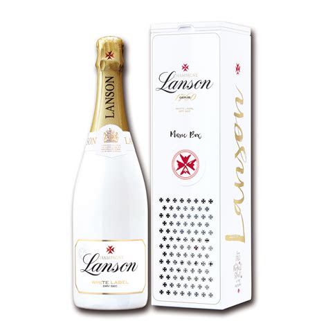 Lanson White Label Music Box Champagne T Pack Buy Online For