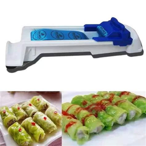 Dolmer Magic Roller Lumpia Shanghai Vegetable Cabbage Meat Sushi Roll