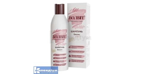 Волвіт intensive care шампунь: інструкція по застосуванню, ціна в ...