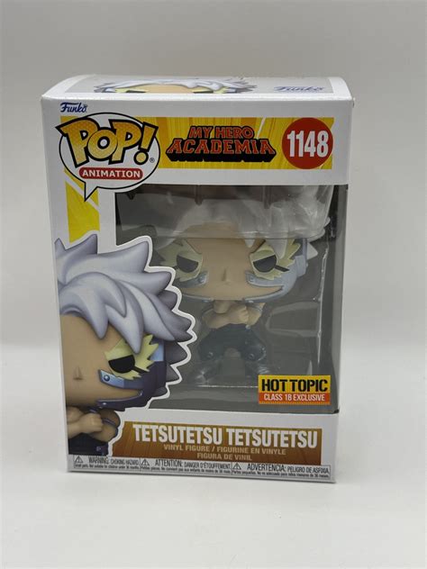 Funko Pop My Hero Academia Tetsutetsu Hot Topic NIB