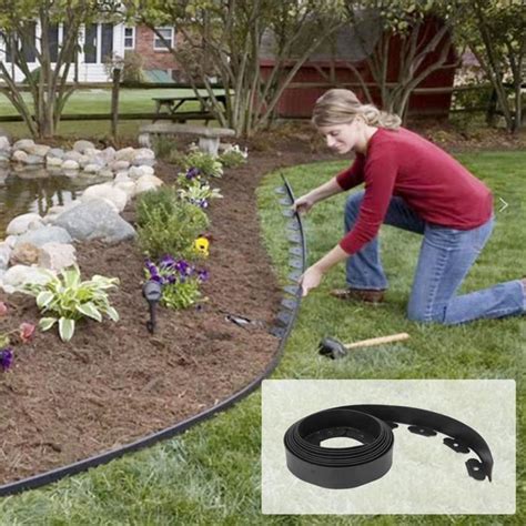 Kit De Bordure Paysag Re Sans Creuser Bordure De Jardin En Plastique