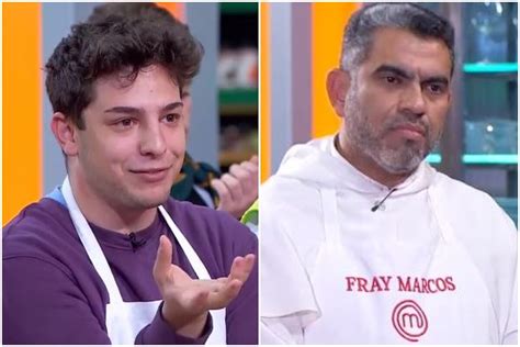 Masterchef El Tenso Enfrentamiento Entre Jeremy Y Fray Marcos En